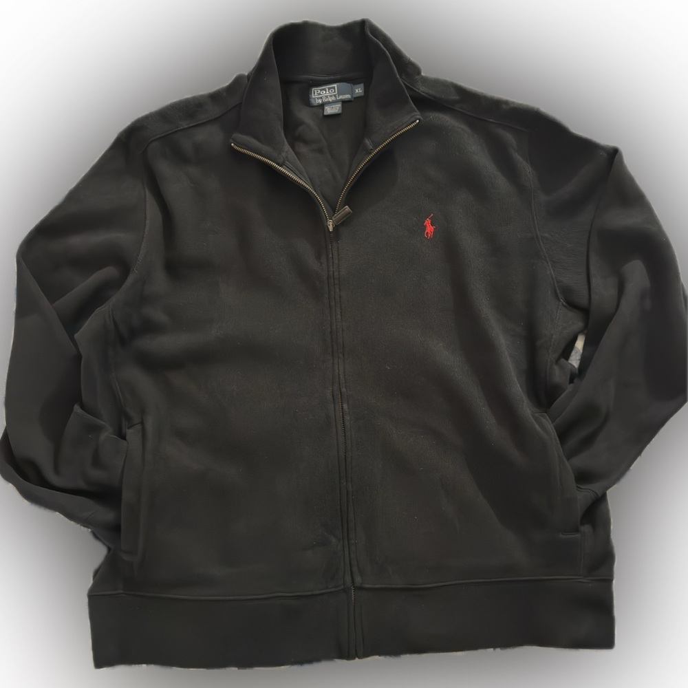 Men’s Ralph Lauren Polo zip down sweatshirt XL